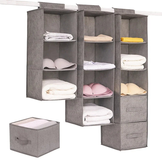 Vantory WardroFlex™ - Collapsible Hanging Closet Organiser